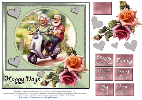 Golden Oldies Enjoying Life - Happy Days #4