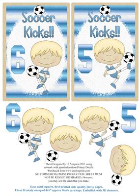 Soccer Kicks-age 5 and 6 for Little Boys