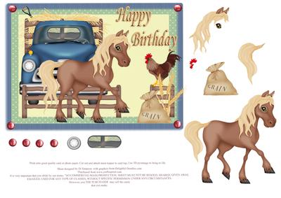On the Farm #1-happy Birthday
