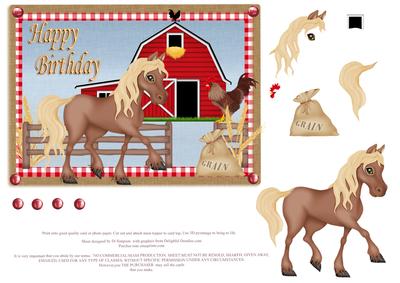 On the Farm #2-happy Birthday
