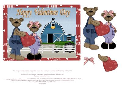 Happy Valentine Bears #1