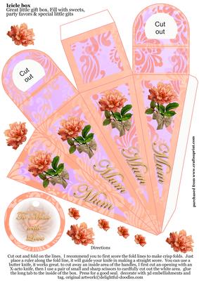 Icicle Box- Floral for Mum #1