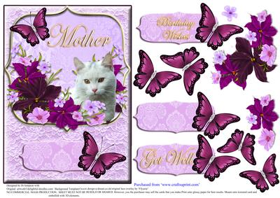 A Lovely Mother Card Topper for Any Occasion