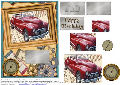 Dad-3D Vintage Buic