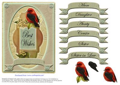 Summer Beauty - Best Wishes for Lots of Occasions