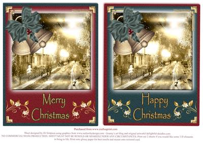 2 Lovely Christmas Toppers