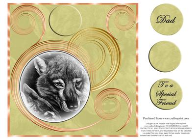 Vintage Wolf for Male (#2)