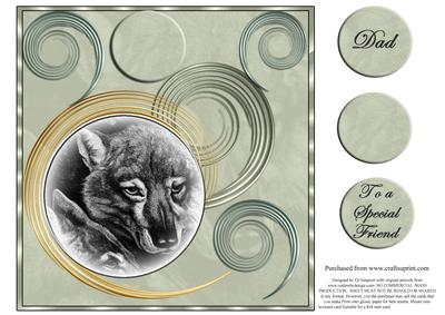 Vintage Wolf for Male (#3)