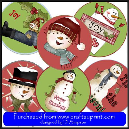 Coasters - So Cute Snowmen