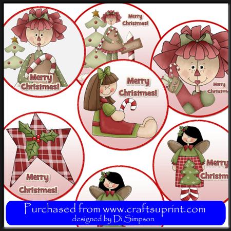 Coasters - Christmas Raggedies