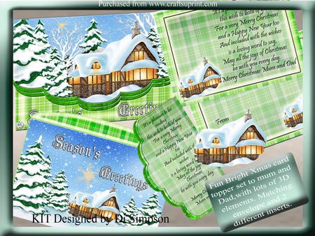 Seasons Greetings-to Mum and Dad-kit