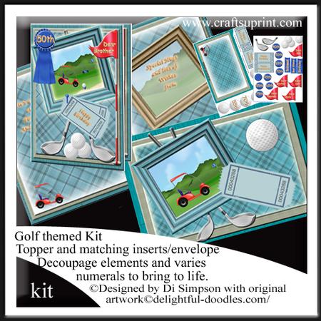 Golf Themed Kit