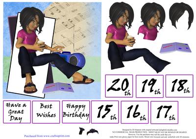 Teenage Girl Birthday #2 - Age 15 to 20