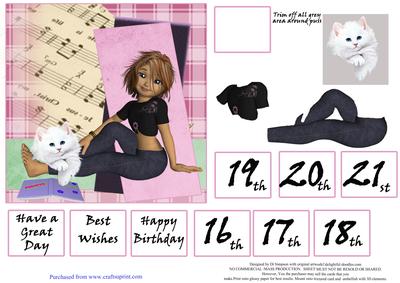 Teenage Girl Birthday #7 - Age 16 to 21