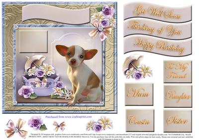 Gorgeous Chiuhuaua Topper for Various Occasions