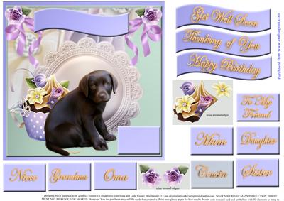 Gorgeous Labrador Topper for Various Occasions #2