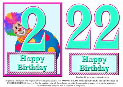 Clowning Around #8- Happy Birthday- 2yrs