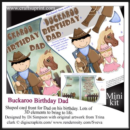 Buckaroo Birthday Dad #2