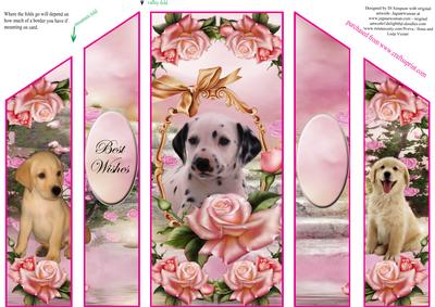 Theatre Fold- Gorgeous Puppies for Lots of Occasions