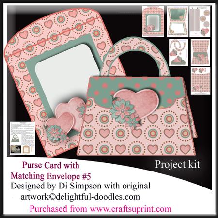 Purse Card with Matching Envelope-#5