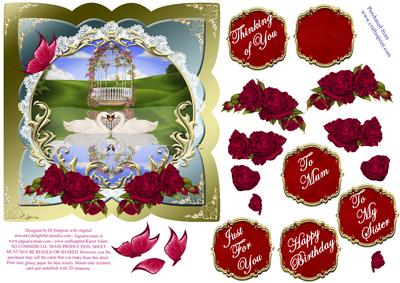 Red Roses and Swans for Lots of Occasions