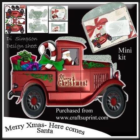 Merry Christmas - Here Comes Santa