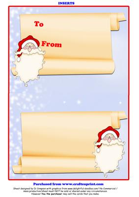 Insert for - merry Christmas to My Teacher