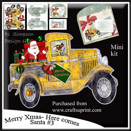 Merry Christmas - Here Comes Santa #3