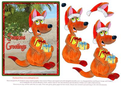Seasons Greetings - Kanga #2