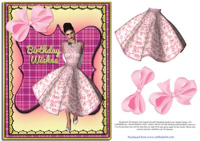 Retro Birthday Gals #1