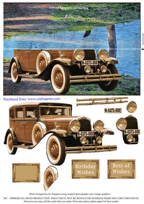 Good Old Days - Vintage Car #2