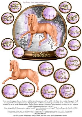 Best Wishes - Unicorn #3