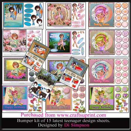 Bumber Kit- Huge 15 Sheets for Teenagers #2
