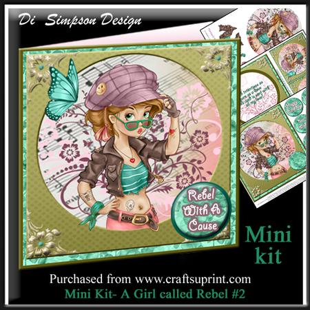 Mini Kit- a Girl Called Rebel- for Lots of Occasions #2