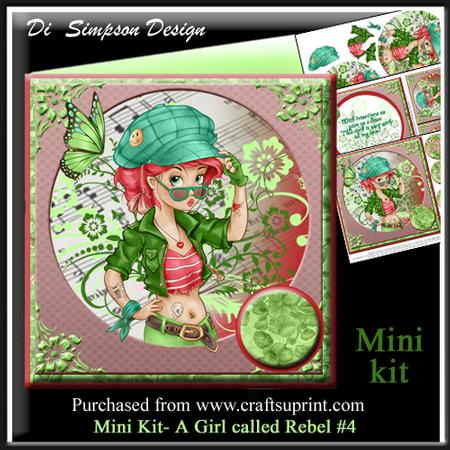 Mini Kit- a Girl Called Rebel- for Lots of Occasions #4
