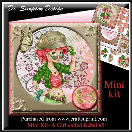 Mini Kit- a Girl Called Rebel- for Lots of Occasions #5