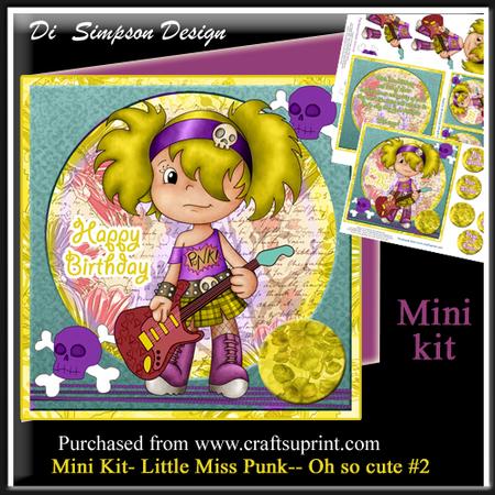 Mini Kit- Little Miss Punk- Oh So Cute #2
