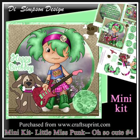 Mini Kit- Little Miss Punk- Oh So Cute #4