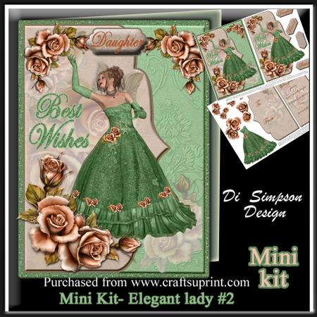 Best Wishes - Elegant Lady #2