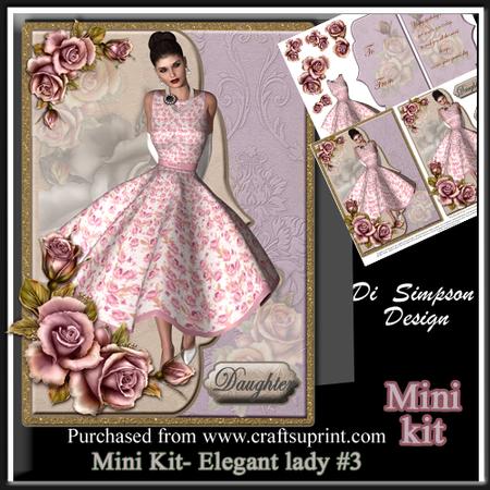 Best Wishes - Elegant Lady #3