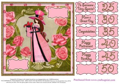 Sweet Lady #1 for Lots of Occasions