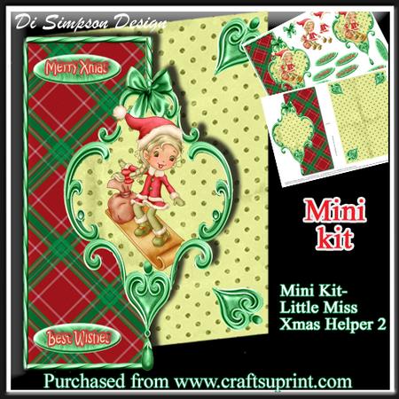 Mini Kit - Santas Little Helper- Over the Edge #2