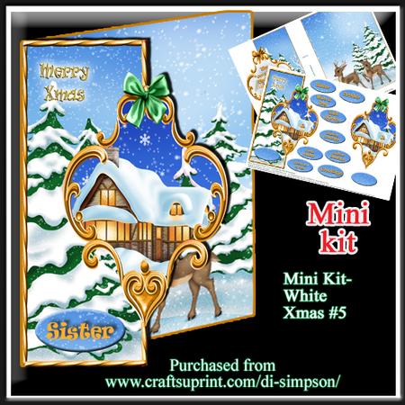 Mini Kit - White Xmas- Over the Edge #5