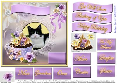 Gorgeous Puss Topper for Various Occasions #7
