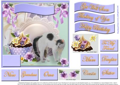 Gorgeous Puss Topper for Various Occasions #9