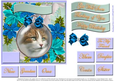 Gorgeous Puss Topper for Various Occasions #11