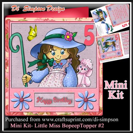 Mini Kit - Little Bo Peep- 5yrs #2