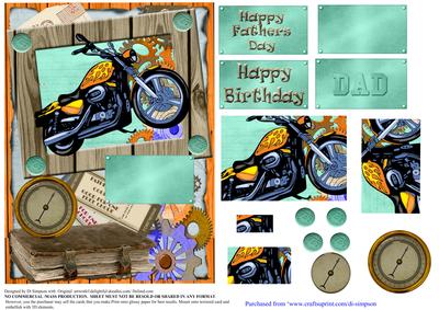 A Motorbike for Fathers Day