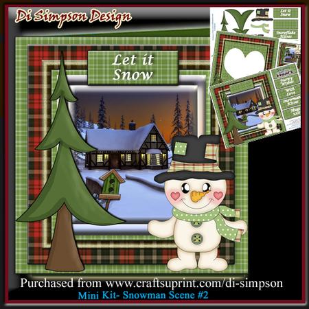 Snowman Scene #2