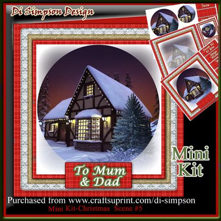 Mini Kit-christmas Scene #5